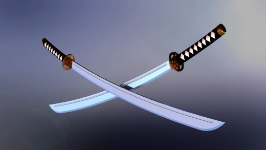 基于日本武士刀的东方剑缩略图